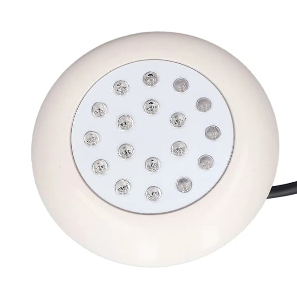 10W 12V 18LED Poolbelysning IP68 RGB Undervandslys 1000lm