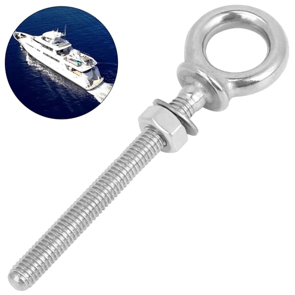 ZWS6705 10 Rustfrit Stål Kraftig Øjebolt Kabel Reb Løft