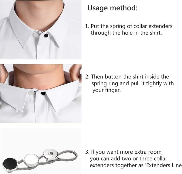 5-pack Herrlinnen i 100% bomull, undertröjor (vit*5) - XL