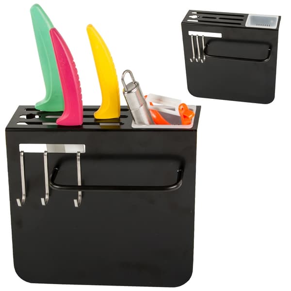 Wall-Mounted Utensil Holder - Kitchen Utensil Rack - 19x20 cm 416