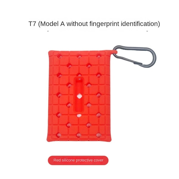 Harddisk Kabinet SORT TIL SAMSUNG T7 Sort Black For Samsung T7-For Samsung T7