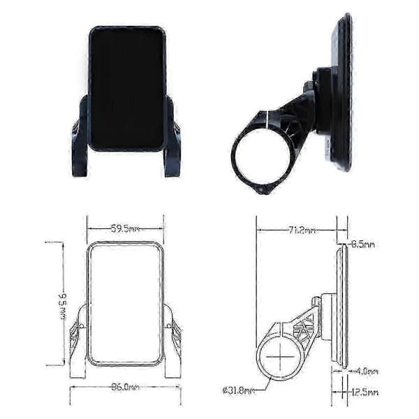 For elsykkeldisplay 36V-72V Vanntett LCD-display NC-81F Elsykkelpanel Instrumentpanel, Vanntett