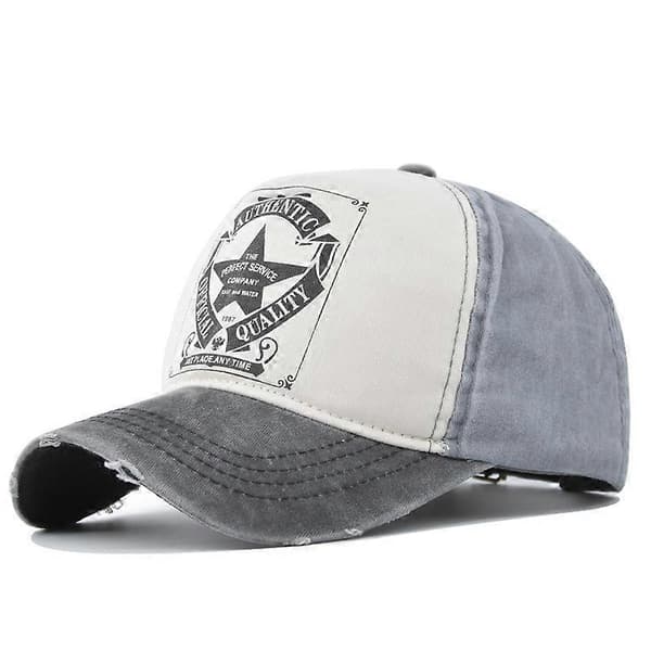 Baseballkasket med ankerprint