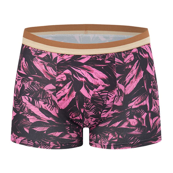 4-pak lange boxershorts til mænd, stretch, mønster, XL XL