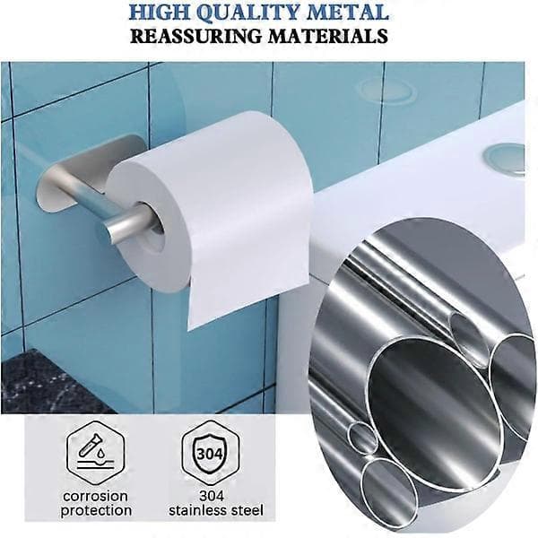 Toiletpapirholder Selvklæbende - 3M Toiletpapirholder Rustfrit stål
