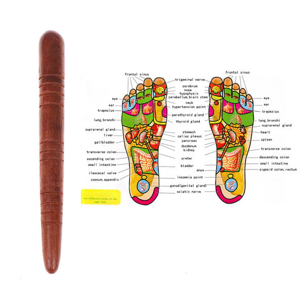 Træfodbad Fysioterapi Thaimassage Sundhed Afslapning Træ Brun ÉN STØRRELSE ONE SIZE ONE SIZE