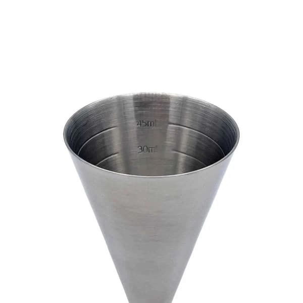 Jigger Måleglas Slim Sølv 3 - 6 cl - Standardtitel