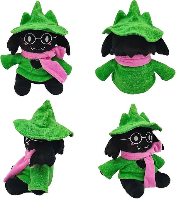 Ralsei Deltarune Plysdukke Blød Fyldt Tegneseriespilkarakter