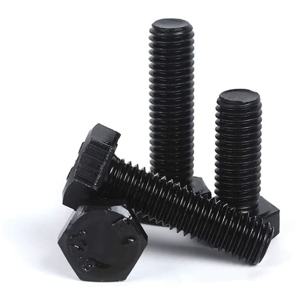 Hex Head Cap Screws (Fully Threaded) M8 x 35mm Grade 12.9 High Strength Alloy Steel Hex Bolts (10 Pcs)
