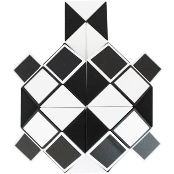 Magic Snake Cube Twist Puzzle 72 kiilaa Sensorinen Fidget-sukka S