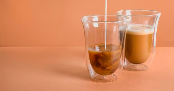 La Cafetière Dobbeltveggede Latteglass Sett - 2 stk.