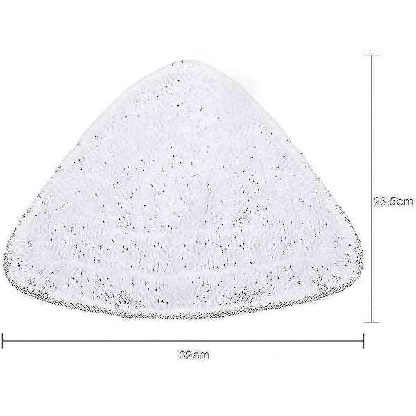 6-pakning Mikrofiber Dampmoppputer Erstatning For Vileda 100 - Høy Kvalitet Og Holdbar