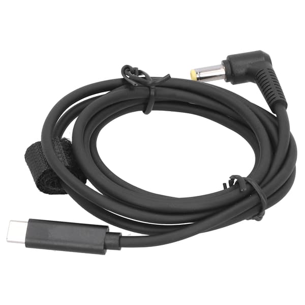 Strømadapterkonverterkabel TYPE-C til DC5.5x2.5 Kabel til Dell Notebook Opladning 65W 20V