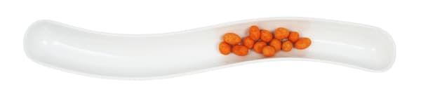 Porcelænsskål Oliv - 6-pak Vit 3000