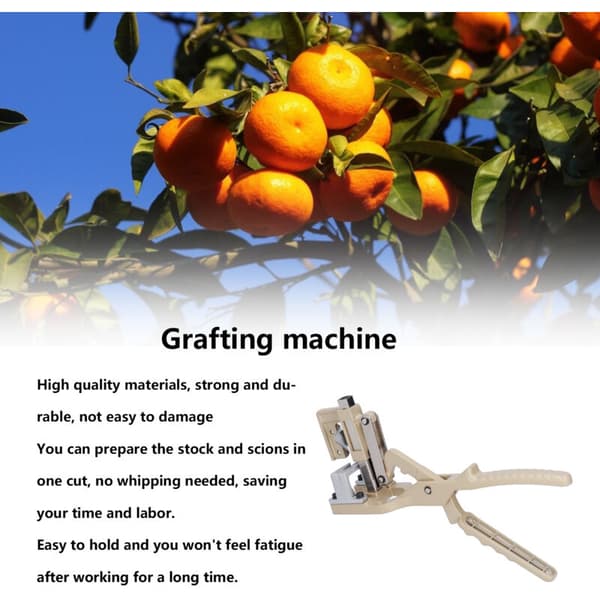 Garden Grafting Tool, Portable Grafting Machine for Nursery, Fruit Tree Grafting Supplies, DUBUNS
