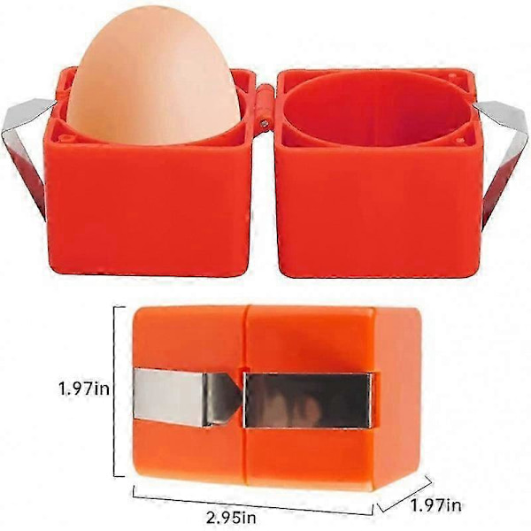 Eggshell opener for hard-boiled eggs, handheld egg peeler, easy egg cracker, egg slicer for raw and hard-boiled eggs K 3pcs 3pcs