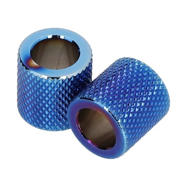 4 pcs Headrest Collars Rings Crystal Interior Universal for Car SUV Truck Blue