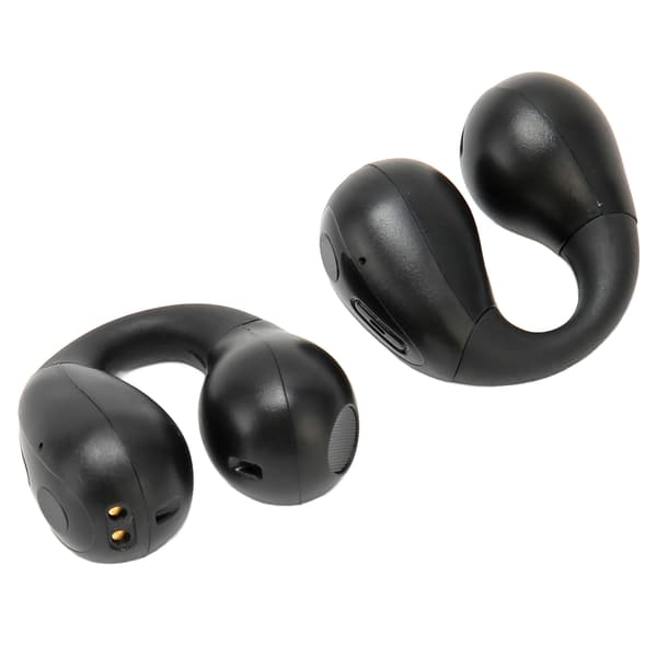 Åbne Øre Bluetooth Hovedtelefoner Knogleledning Stereo Støjreducerende Touch Control Clip On Trådløse Hovedtelefoner Sort