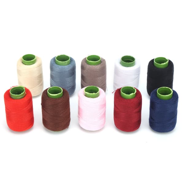 10 stk sytråd husholdningspolyestergarn for DIY broderimaskinprosjekter