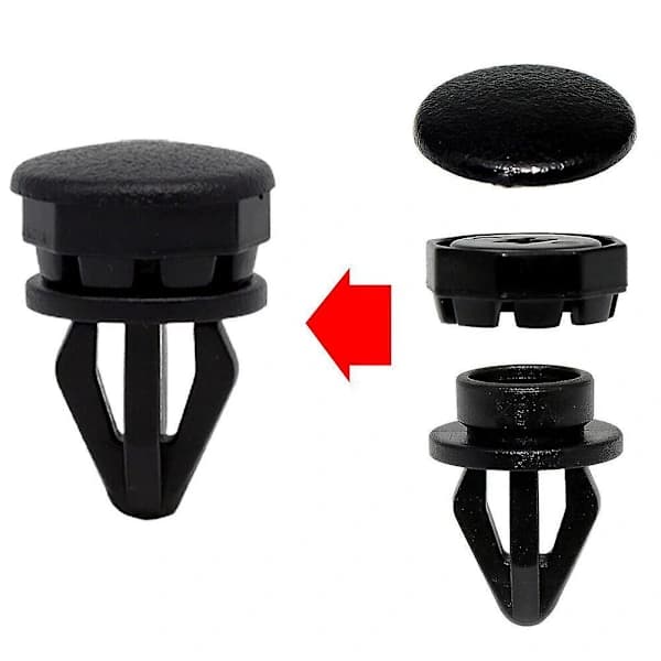2 pcs. Brackets for Nissan Juke F15 Hooks Parcel Shelf Hanger Plastic Button