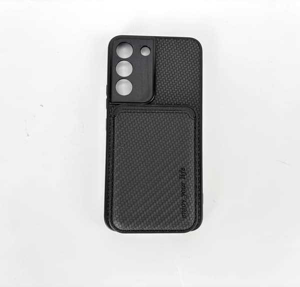 Retro Magnetic Protective Case for compatible with Samsung S22 - Shockproof, Card Slot, Stand Function