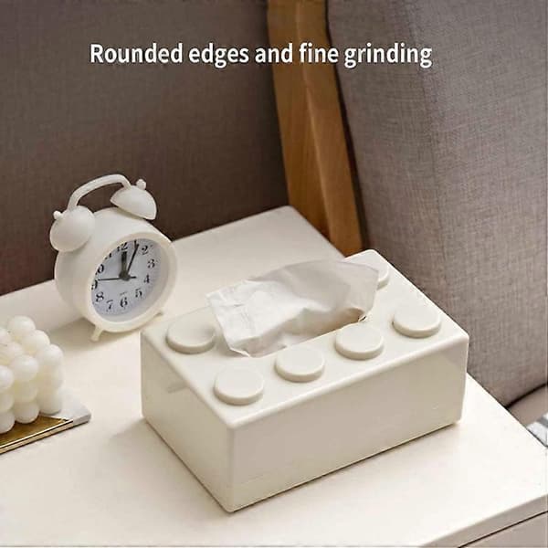 Creative Building Block Paper Holder Waterproof ABS Wall Mounted Multicolor Style B Multicolor Style B