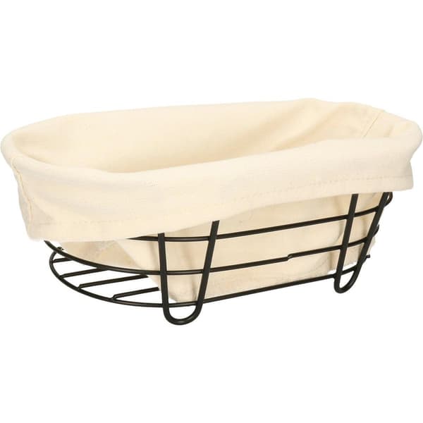 Stylish Bread Basket: Practical, Versatile & Easy to Clean Grädde beige