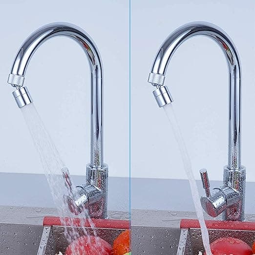 1 stk. køkkenhane 360° drejelig vandbesparende hoveddysefilter