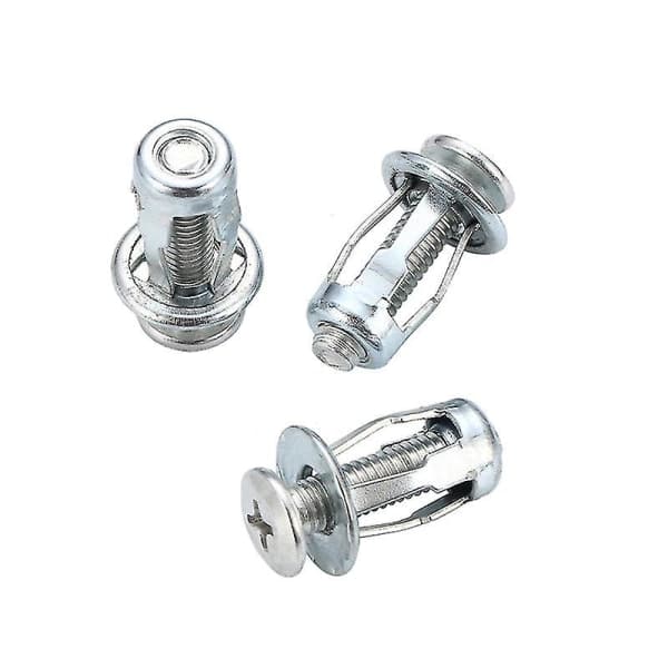 15 kpl M4 M5 M6 M8 Terälehtiniitit Mutteri Jack-mutterit Auton metalliruuvi ontolle seinälle Rautakuori Terälehtimutteri Laajennuslyhty - 15kpl M5 15pcs M5