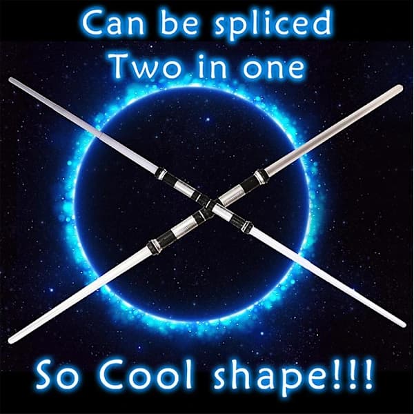 Star Wars Ljussabel LED Multicolor Barn Cosplay Leksak 2 st