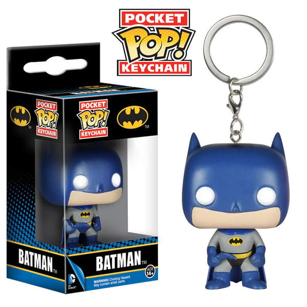 Cartoon Marvel Batman Snowman Keychain