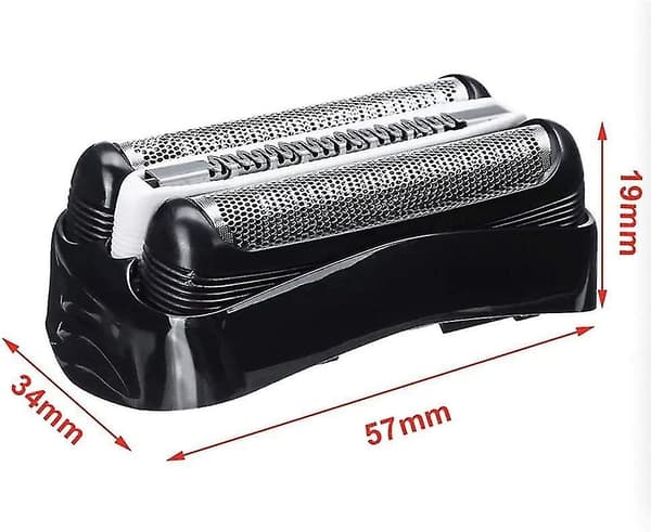 Erstatningshode for barbermaskin, for Braun 3-serie