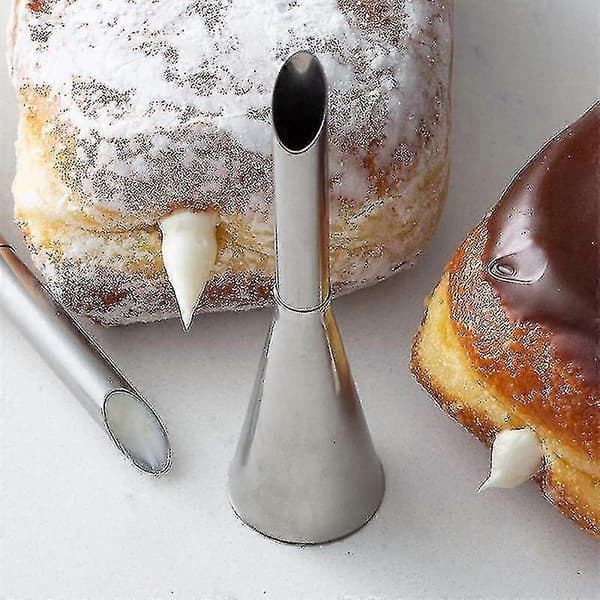 4 stk Eclair Puff Dyser Cupcake Fyllingsrør Konditorsprøyte Kremdyser Shytmv Cy
