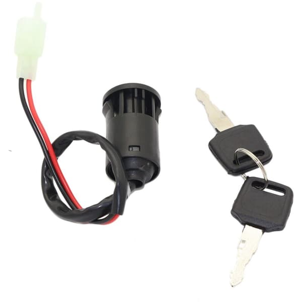 3 Set Key Switch Universal ATV Ignition 2 Wires Key Start Lock for Go Kart Scooter Motorcycle