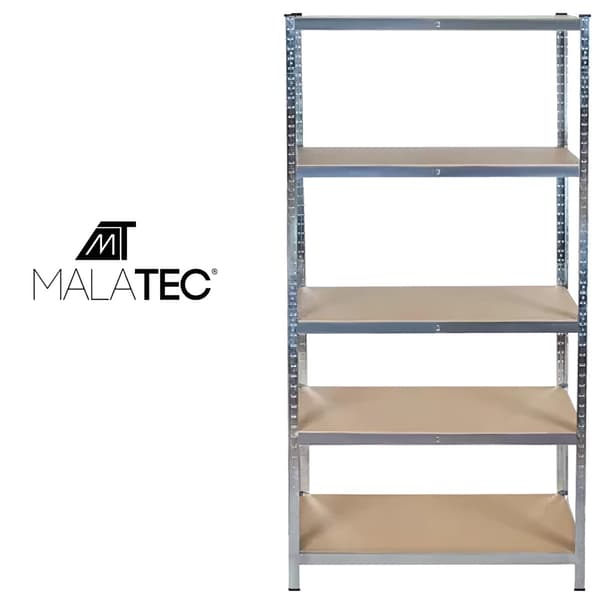 Varastohylly 220x100x45 cm 5 hyllyä Malatec 23766