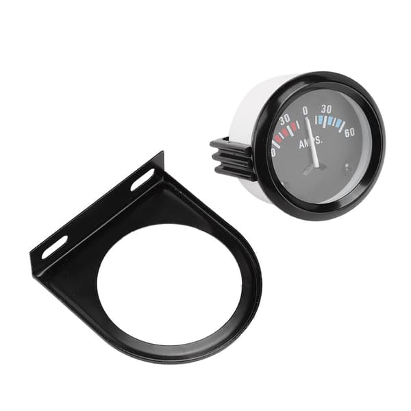 2 tommer 52 mm bilamperemeter voltmeter 60-0-60A AMP måler voltmeter til modifikation