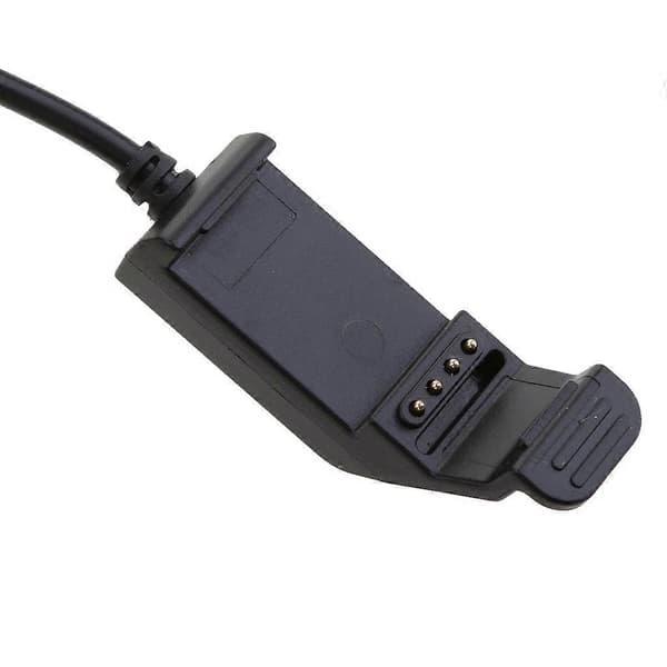 Kompakt USB-ladekabel / dataklemme-kabelstasjon for Garmin Edge 20 25