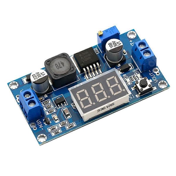 2 kpl XL6009 DC-DC Step-Up Boost -muunninmoduuli, säädettävä 4,5V-32V -> 5V-35V