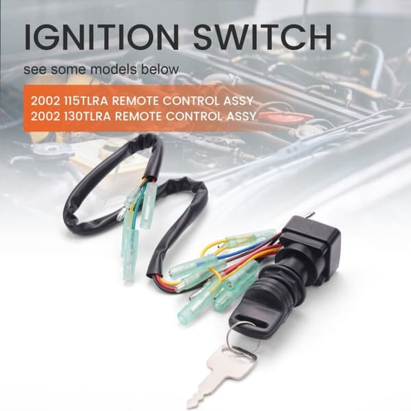 Ignition Switch Key Assembly For Outboard Motor Control Box 703-82510-43-00