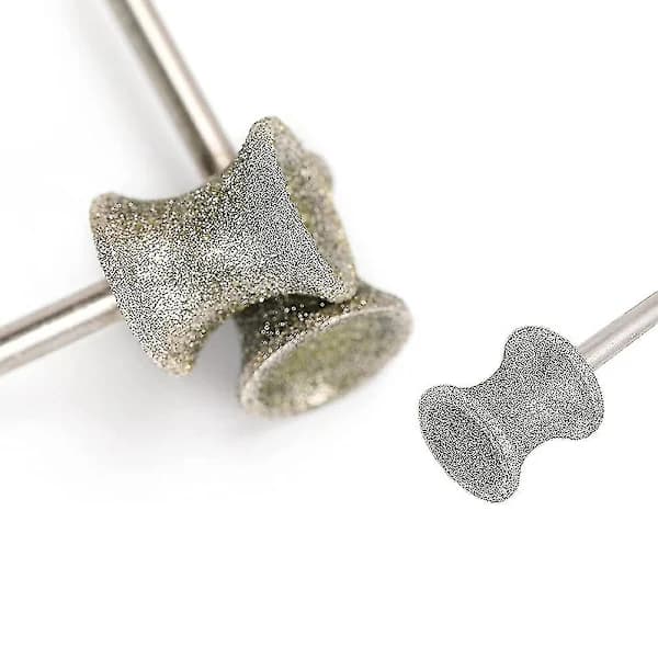 2-pak diamant hund negleslibebits til roterende værktøj, passer til Dremel