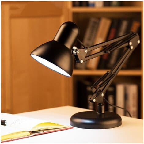 Bordlampe med svingbar klemme til kosmetolog E27 60W