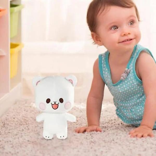 Milk ja Mocha Kawaii pehmolelu valkoinen 8\"/21cm