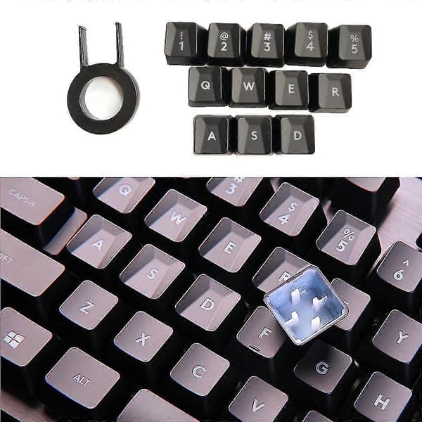 12 Keys Keyboard Replacement Accessories Keycaps for G413 G613 G910 G810 G310