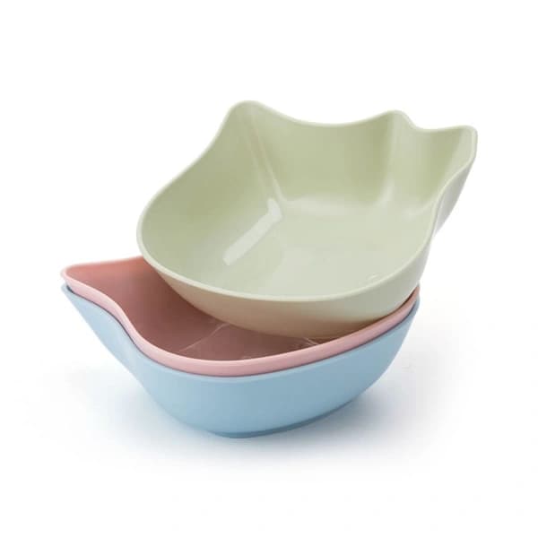 2 stk Hundeskåler Kattskål ROSA rosa