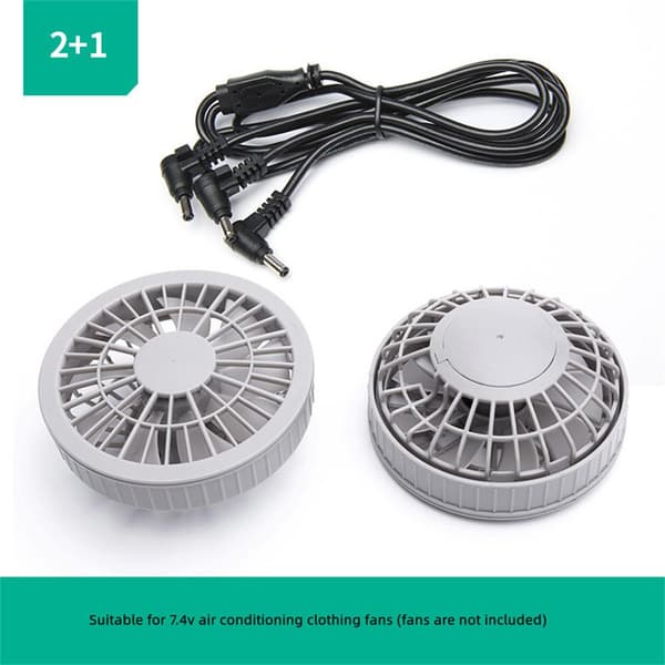 Fans for Air-Conditioned Clothing, Cooling Clothing, Accessory Kit