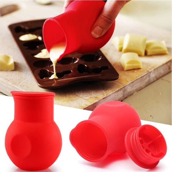 Silikonekande til chokolade, smeltet chokolade, Chocolat
