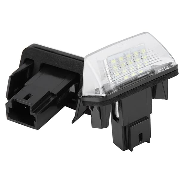 2 stk. 18 LED venstre og højre bilnummerpladelys til Citroen C3 2002-2009