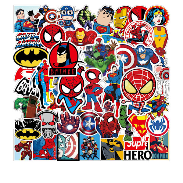 50 Superman-tarraa lapsille