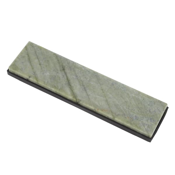 10000 grit kitchen whetstone, natural beryl sharpening stone with base, 20x5x1.2cm
