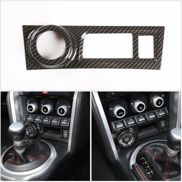 Car Central Ignition Button Frame Trim Sticker for Brz 86 2012-2020